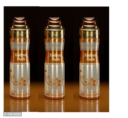 Al-Nuaim Kashmiri Oudh Long Lasting Perfume Spray-200 Ml Pack Of-3-thumb3