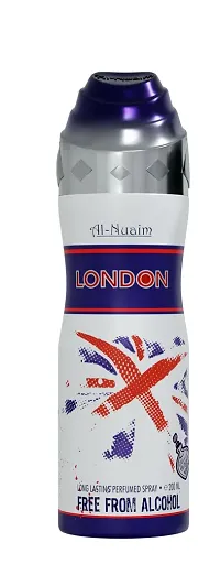 Al Nuaim White London Long Lasting perfum Spray-200 ml