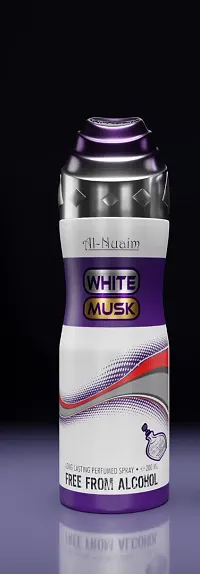 Al Nuaim White Musk Long Lasting Perfume Spray-200 ml-thumb2