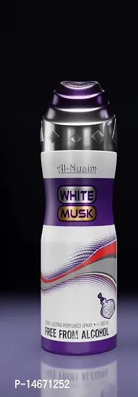 Al Nuaim White Musk Long Lasting Perfume Spray-200 ml-thumb3