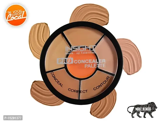 INSIGHT Cosmetics Natural Pro Concealer Palette Powder (Concealer) 15 Grm-thumb5
