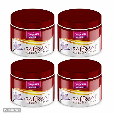 Vi John Red Saffron Natural Fairness Cream-50 Gm Pack Of-4