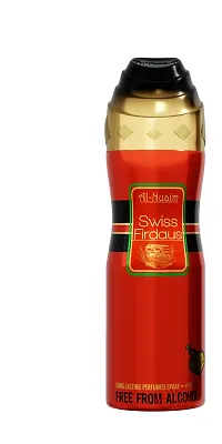 Al Nuaim Swiss Firdous Long Lasting perfume Spray-200 ml Pack Of-2-thumb2