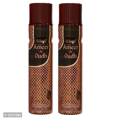 Al Nuaim Ameer Al Oudh Long Lasting Room Freshener-300 ml Pack Of-2-thumb0