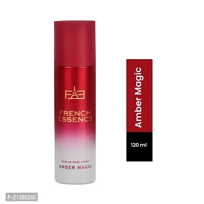 French Essence Deodorants Amber Magic Perfume Body Spary  (No Gas) 120ml