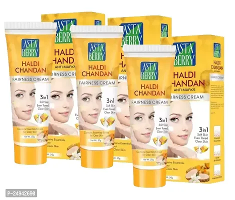 Astraberry Haldi Chandan Fairness Cream-50 g Pack Of-3