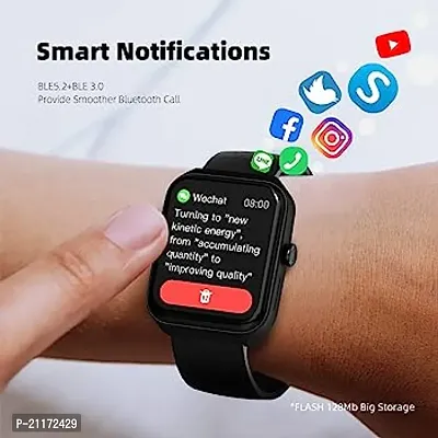 Modern Smart Watches for UnisexFull Touch /Screen Bluetooth Smartwatch with Body Temperature, Heart Rate  Oxygen Monitor Compatible with All 3G/4G/5G Android  iOS