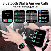 pink New SMART WATCH 2023 latest version /T500 Full Touch Screen Bluetooth Smartwatch with Body Temperature, Heart Rate  Oxygen Monitor Compatible with All 3G/4G/5G Android  iOS-thumb4