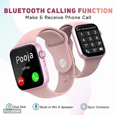 PINK, SMART WATCH 2023 latest version /T500 Full Touch Screen Bluetooth Smartwatch with Body Temperature, Heart Rate  Oxygen Monitor Compatible with All 3G/4G/5G Android  iOS-thumb5