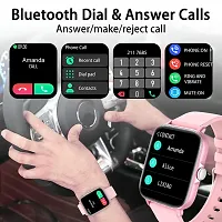 PINK, SMART WATCH 2023 latest version /T500 Full Touch Screen Bluetooth Smartwatch with Body Temperature, Heart Rate  Oxygen Monitor Compatible with All 3G/4G/5G Android  iOS-thumb3