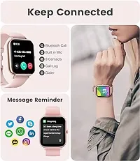 T-500 Smart Watch | Sleep Monitor | Distance Tracker | Calendaring | Sedentary Reminder | Text Messaging | Pedometer | Calorie Tracker | Heart Rate Monitor Smartwatch - (Black)-thumb1