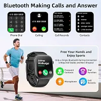T500 -Black Bluetooth Calling Watch, HD Touch 1.67 Display, 20+ Watch Faces Smartwatch  (Black Strap, 1.65 Inch Large Display)-thumb2