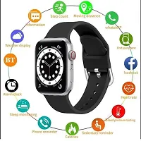 T500 (Black) Bluetooth Calling Watch, HD Touch 1.67 Display, 20+ Watch Faces Smartwatch  (Black Strap, 1.65 Inch Large Display)-thumb1