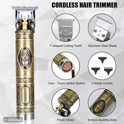 T99, Professional Hair Clipper, Adjustable Blade Clipper and Shaver, Close Cut Precise Hair Machine, Body Trimmer (Metal Body)-thumb2