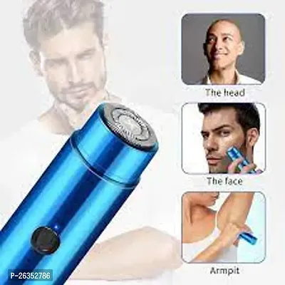 Face Mini Hair Remover |Feihong Beard Trimmer | Mini Portable Electric Shaver | Beard Shaver | Beard Trimmer | Face Hair Remover | Mini USB Trimmer | Pain Less Hair Remover// (SINGAL 1)