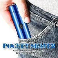 Shaver USB Painless Beard Hair Shaves Touch Up Travel Mini Trimmer Trimmer 60 min Runtime 1 Length Settings-thumb4