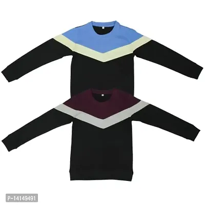 MYO Boys Regular Fit Fullsleeve Cotton Tshirt | Full Sleeves Sweatshirt for Boys and Girls for 13-14 Years