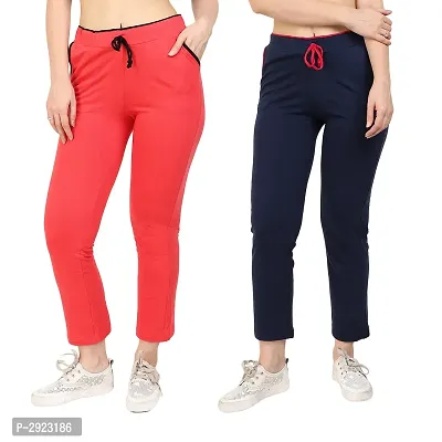 Women's Cotton Lounge Pants Combo Of 2