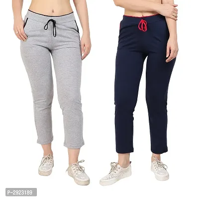 Womens Cotton Lounge Pants Combo Of 2-thumb0