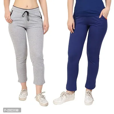 Women's Cotton Lounge Pants Combo Of 2