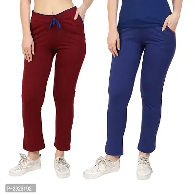 Women's Cotton Lounge Pants Combo Of 2