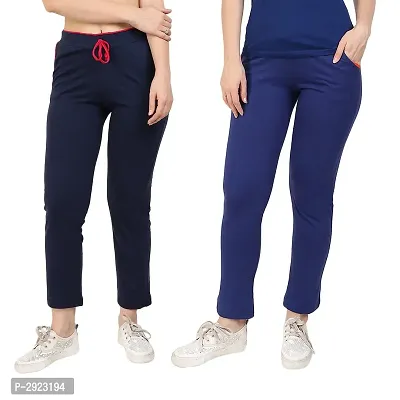 Women's Cotton Lounge Pants Combo Of 2