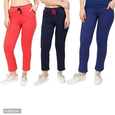 Women's Cotton Lounge Pants Combo Of 3