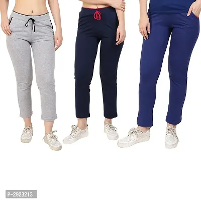 Women's Cotton Lounge Pants Combo Of 3