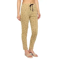 Women Regular Fit Printed Cotton Comfortable Night Track Pant Pack of 2-thumb3