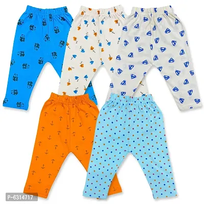 Baby Boys Cotton Printed Pyjama Pack of 5-thumb0