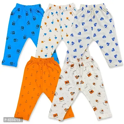 Baby Boys Cotton Printed Pyjama Pack of 5