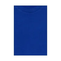 Fabulous Blue Cotton Solid Round Neck Tees For Boys-thumb2
