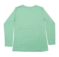 Fabulous Turquoise Cotton Printed Round Neck Tees For Boys-thumb1