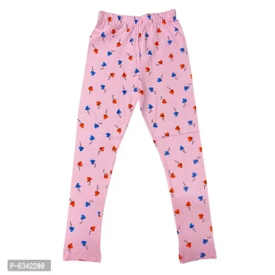 Reliable Cotton Printed Leggings For Girls- Pack Of 2-thumb2