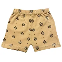 Stylish Cotton Blend Printed Shorts For Infants- Pack Of 5-thumb3