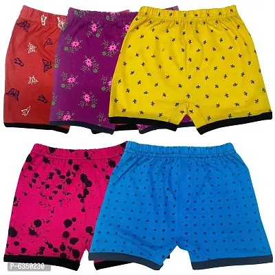 Contemporary Cotton Printed Shorts For Boys- Pack Of 5