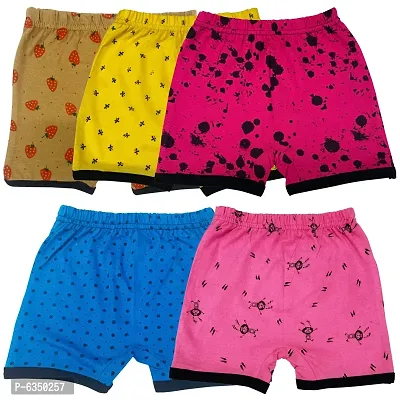 Contemporary Cotton Printed Shorts For Boys- Pack Of 5-thumb0