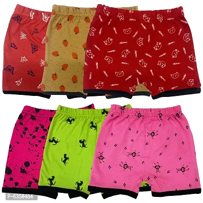 Contemporary Cotton Printed Shorts For Boys- Pack Of 6
