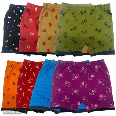 Contemporary Cotton Printed Shorts For Boys- Pack Of 8