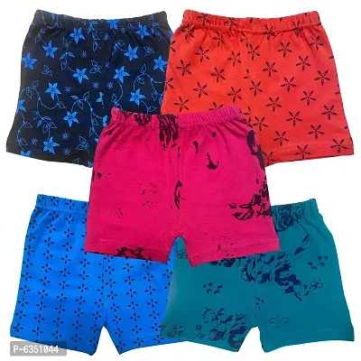 Contemporary Cotton Blend Printed Shorts For Boys- Pack Of 5-thumb0