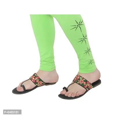 Reliable Cotton Lycra Printed Leggings For Women- Pack Of 2-thumb5