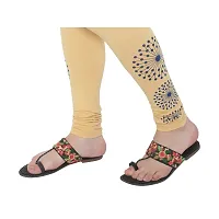 Reliable Cotton Lycra Printed Leggings For Women- Pack Of 3-thumb3