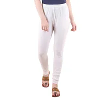 women and Girl Cotton Plain Legging  Pack of 4-thumb3