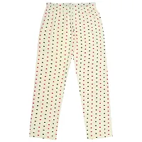 Stylish Fancy Cotton Printed Track Pant For Girls-thumb1