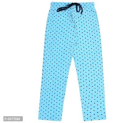 Stylish Fancy Cotton Printed Track Pant For Girls-thumb0