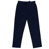Stylish Fancy Cotton Printed Track Pant For Girls-thumb1