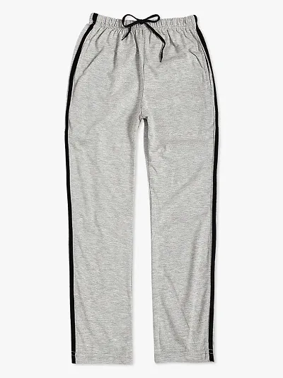 Fancy Cotton Solid Track Pant For Boys Girls