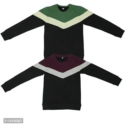 MYO Boys Regular Fit Fullsleeve Cotton Tshirt | Full Sleeves Sweatshirt for Boys and Girls for 9-10 Years