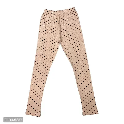MYO Cotton Printed Girls Leggings/Pajama Combo Pack 4 for 11 Years - 12 Years Baby::Mustard::Firozi::Fawn-thumb5