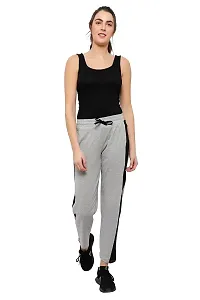 Stylish Grey Cotton Trouser For Women-thumb4